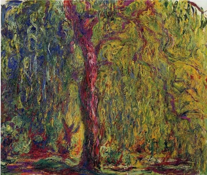 Claude Monet Weeping Willow 4